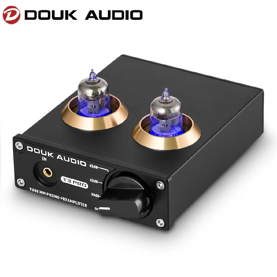 Douk Audio Mini Hifi Mm Phono Stage Giradischi Preamplificatore Stereo Audio Tubo A Vuoto Preamplificatore