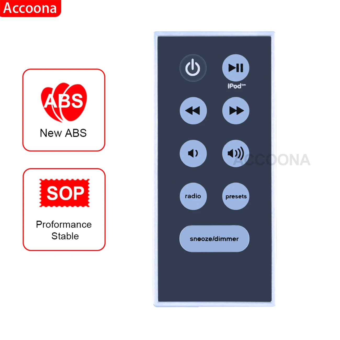 Telecomando Per Timex Ts70 Am/Fm Clock Radio Sandisk Sansa Mp3 Player