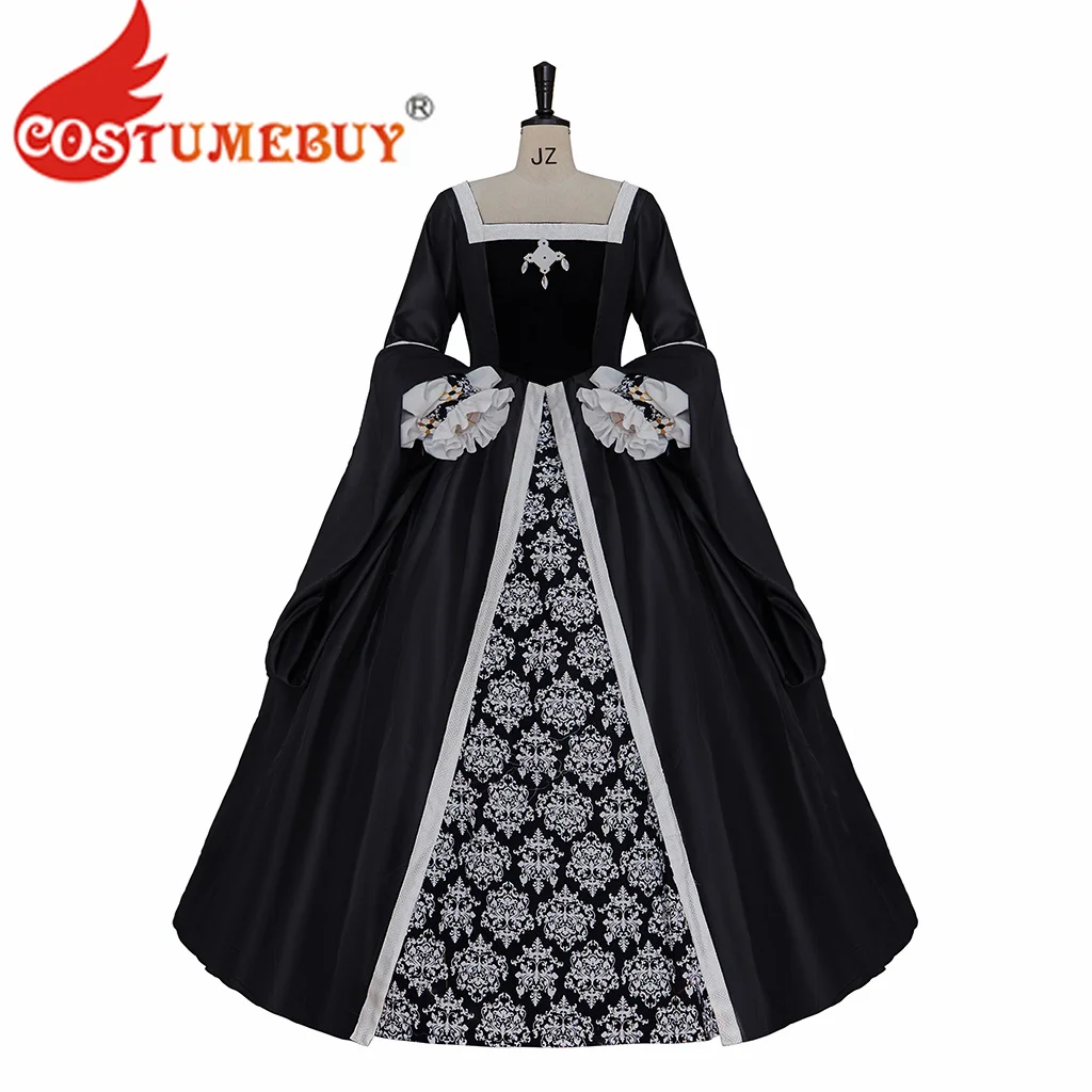 Elizabeth Tudor Queen Anne Boleyn Dress Vittoriano Rinascimentale Rococò Dress The Other Boleyn Girls Dress Abito Vintage Medievale