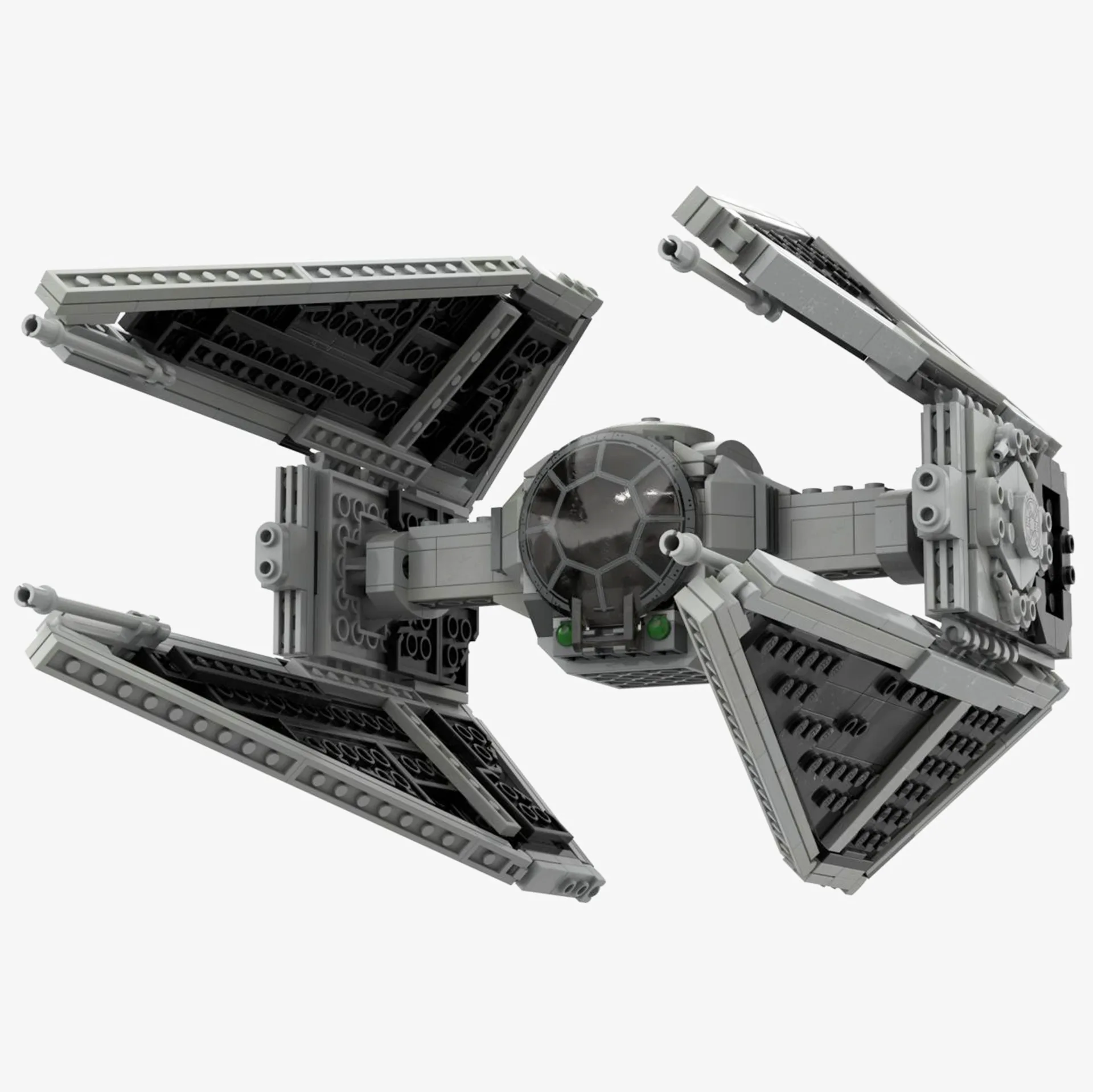 Moc-66308 Tie Interceptor 75300 Di Veryblocky 549Pcs Building Block Toy Per Regalo Per Bambini