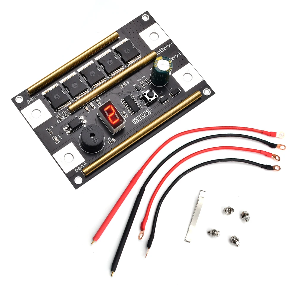 12 V Spot Welder 9 Gears Power Regolabile Digital Spot Welding Machine Scheda Pcb Foglio Di Nichel Per 18650 Batteria Al Litio Diy Kit
