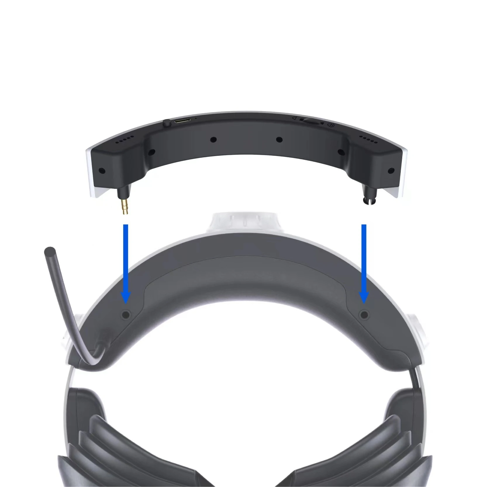Per Amplificatore Esterno Stereo Per Casco Ps5 Vr2 Per Lettore Portatile Di Occhiali Per Casco Psvr2
