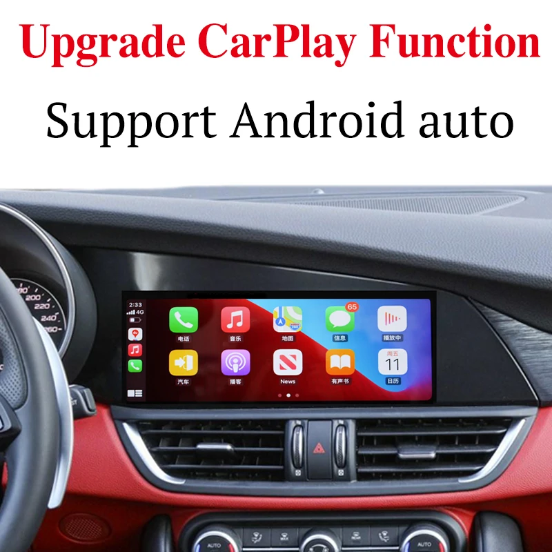 Per Alfa Romeo Giulia 2017 2018 2019 Liandlee Car Multimedia Carplay 10.25 Pollici Gps Sistema Di Navigazione Radio Originale Navi