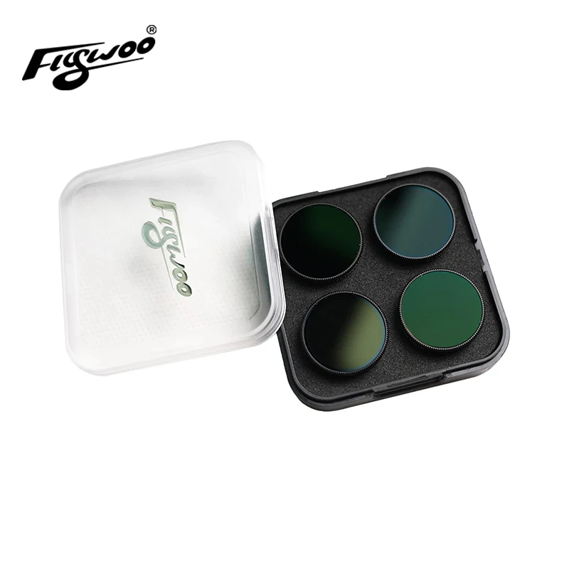 Flywoo Action Camre Nd Cpl Set Di Filtri Per Gp9 \ Gp10 \ Gp11 \ Smo \ Naked Gopro 6 \ 7