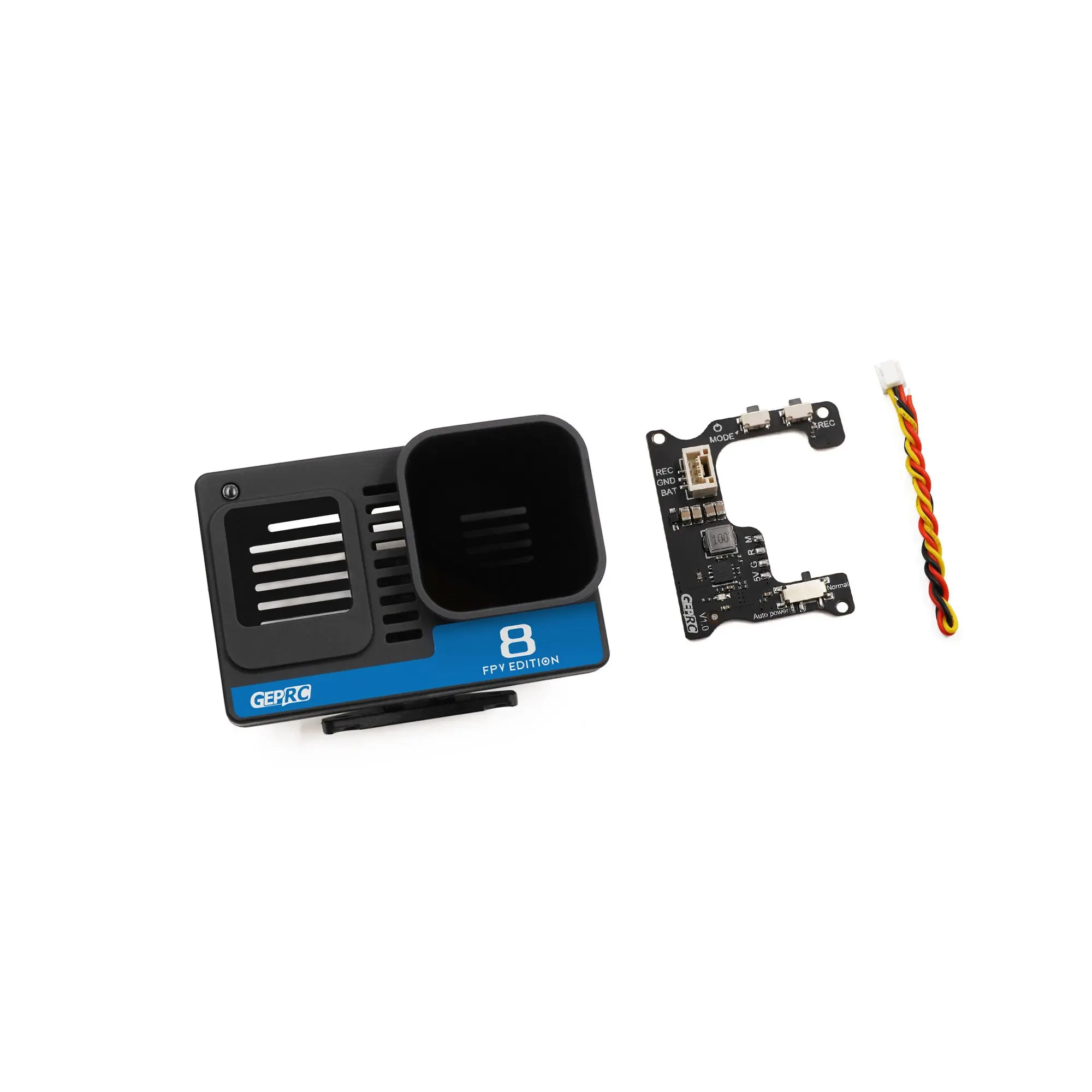 Custodia Nuda Geprc Con Scheda Bec Nd16 Per Gp Hero 8 Fotocamera Completa Cinelog25 Cinelog30 Cinelog35 Fpv Cinewhoop Droni Parti Fai Da Te