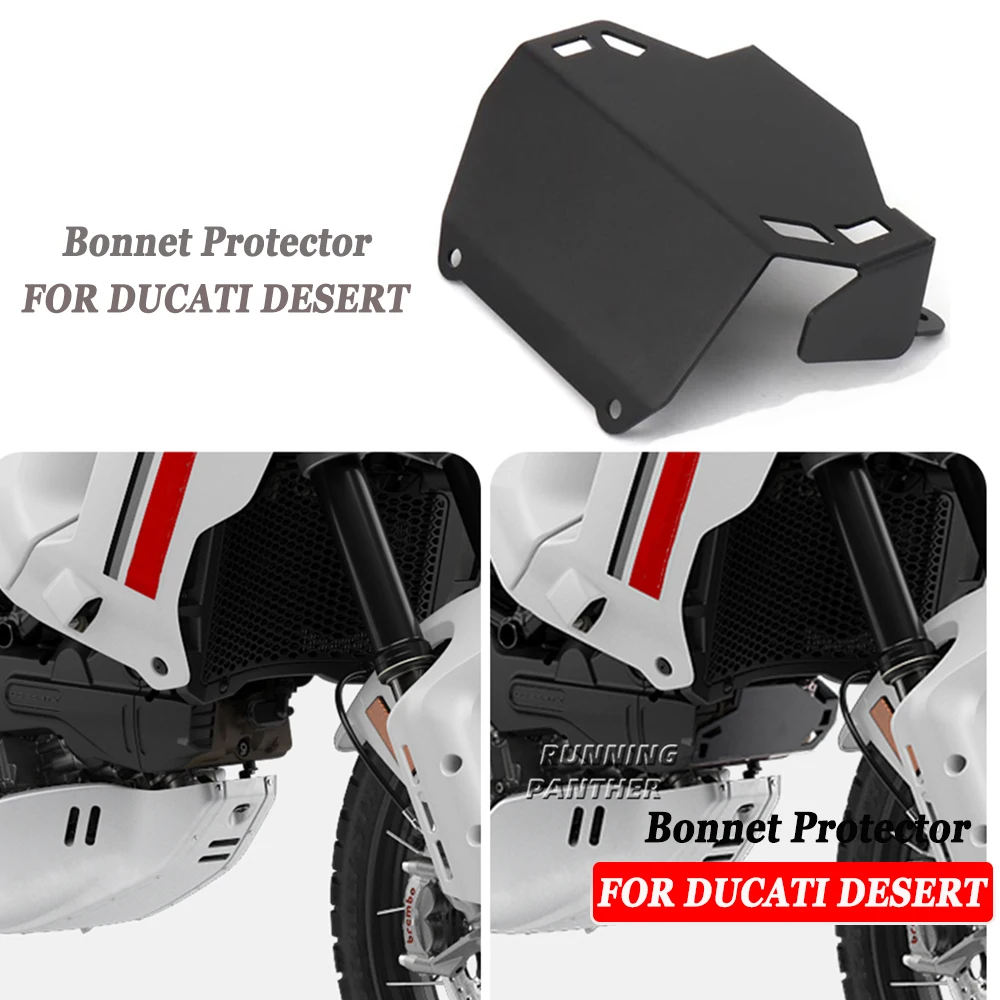 Per Ducati Desert X Desert-X Desertx Desert X Protezione Motore Moto Protezione Testata Cilindro Coperchio Valvola Nero