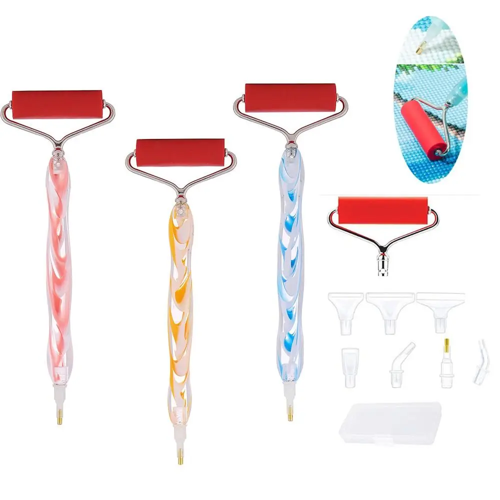5D Diamond Painting Pen Point Drill Pens Glitter Diamond Cross Stitch Pen Ricamo Fai Da Te Accessori Per Pittura Diamante Artigianale