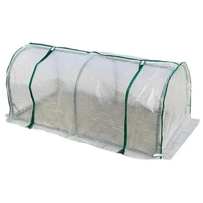 Portatile Casa Tunnel Serra Mobile Mini Serra Serra Copertura Isolante Per Piante Ventilate Senza Telaio