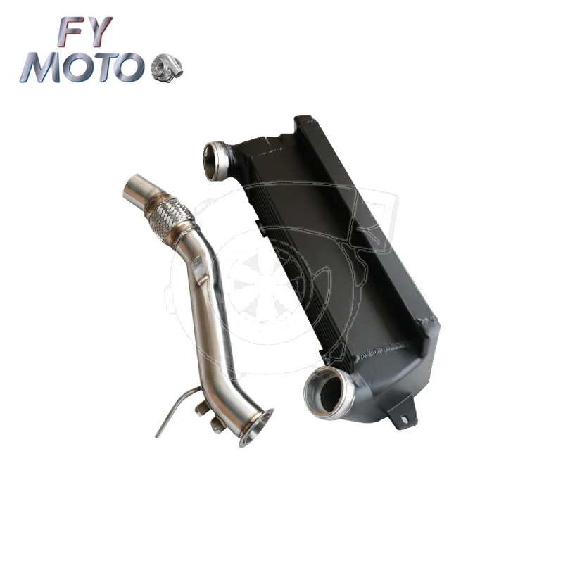 Intercooler + Downpipe Per Bmw N47 E90-Series E81 E82 E87 116D 118D 120D 123D 325D 330D 335D