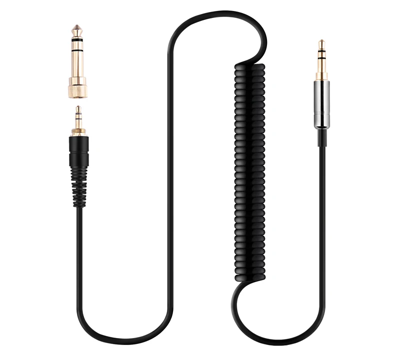 Cavo Audio A Molla A Spirale Da 300Cm Per Bowins & Wilkins B & W Px Px5 Px7 Cuffie Nuforce Hp-800 Con Cancellazione Del Rumore