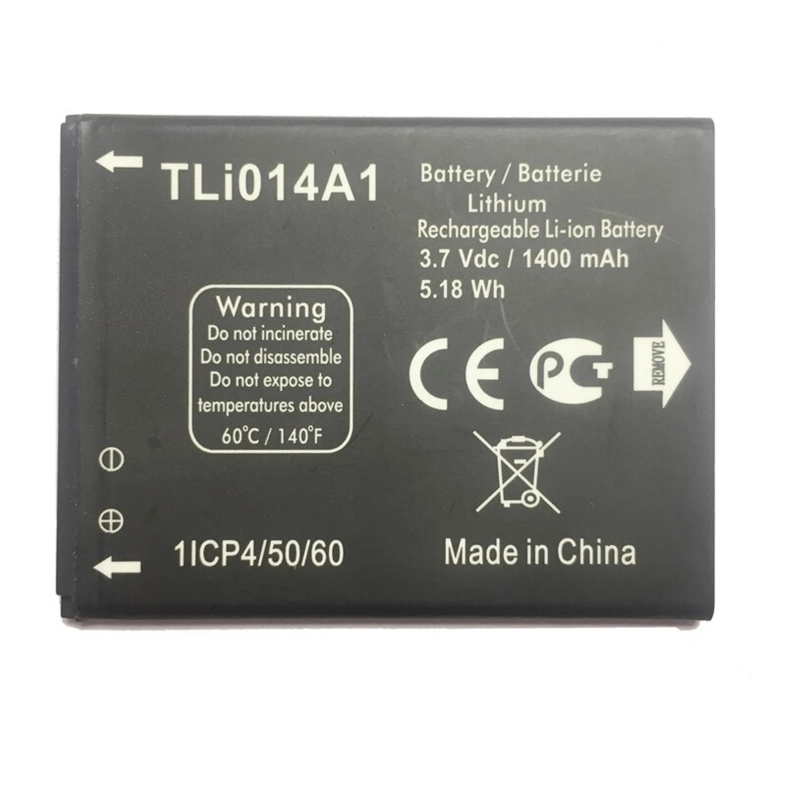 Batteria Tli014A1 Originale Alcatel One Touch Pixi Vodafone 875 Smart Mini