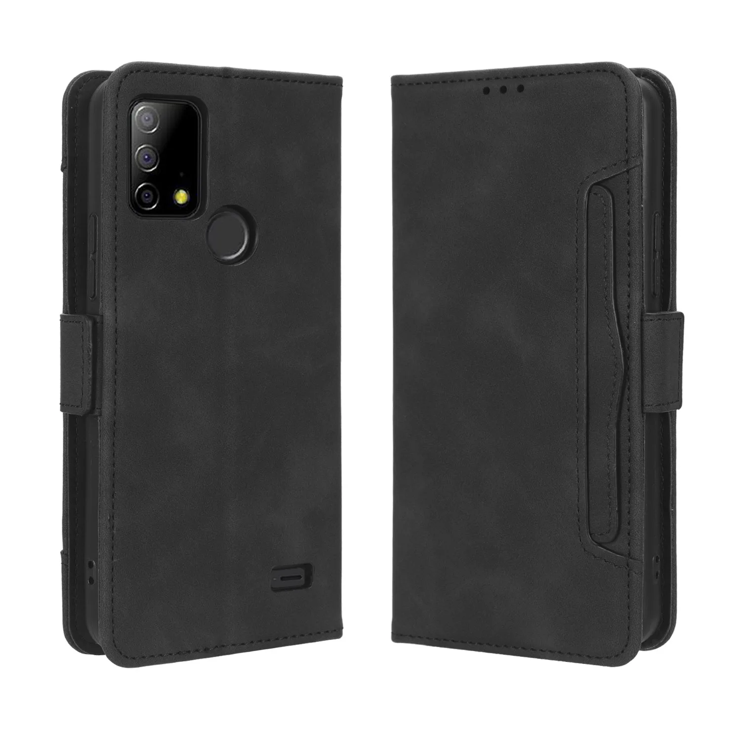 Per Vodafone Smart T23 Custodia Premium Portafoglio In Pelle Flip In Pelle Multi-Card Slot Cover Per Vodafone Smart T23 Smartt23 Custodia Per Telefono
