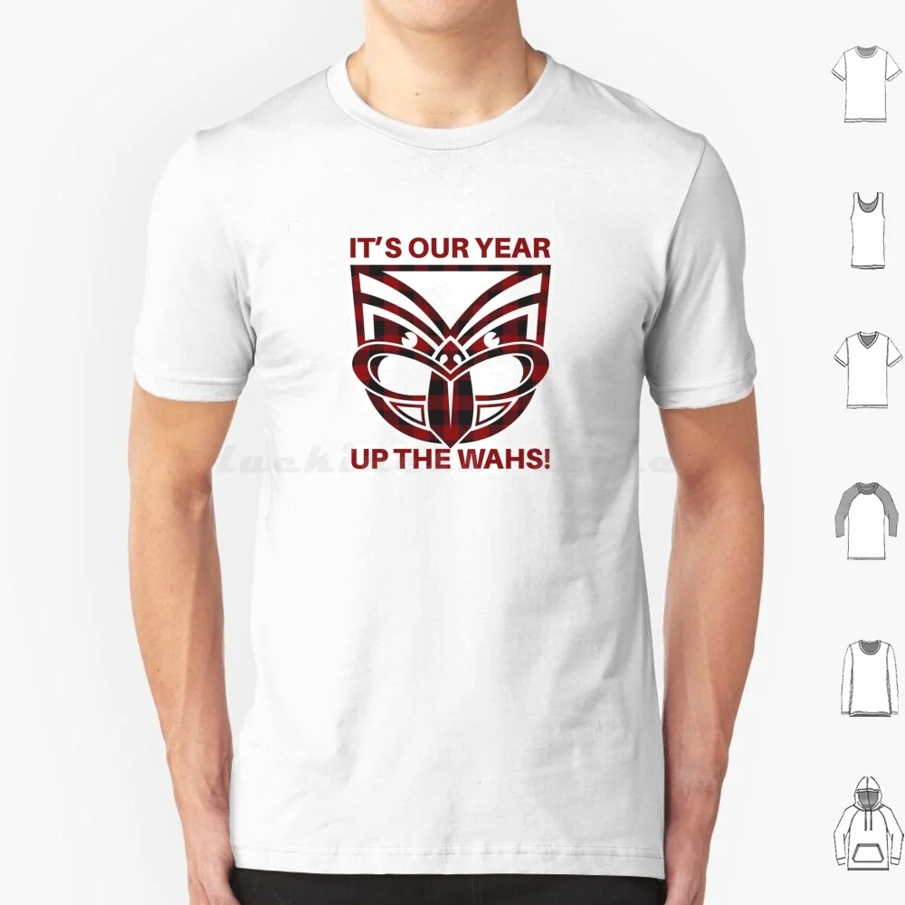 Nz-It'S Our Year ( Swanni Edition ) T Shirt 6Xl Cotton Cool Tee Nz League Nrl Mt Smart One Nz Vodafone Rugby League Tartan