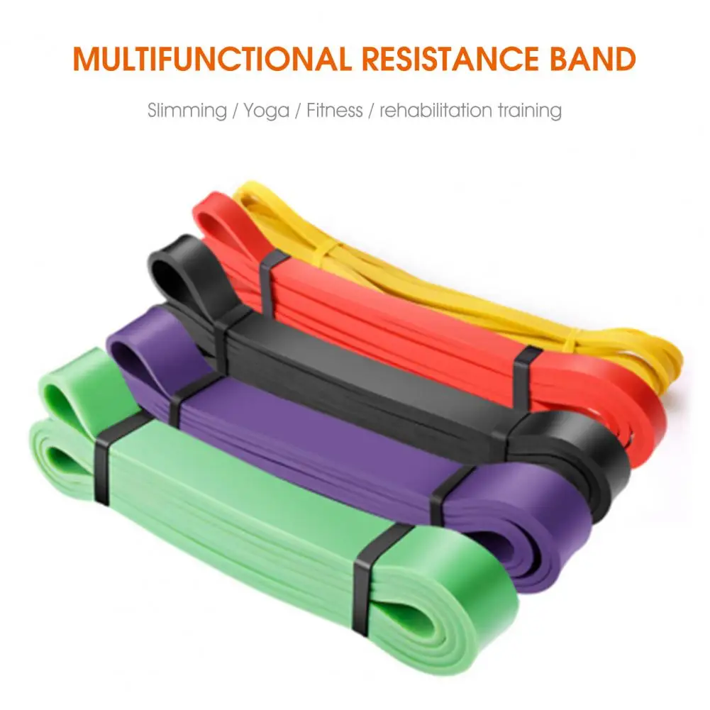 Lunga Durata Utile Alta Elasticità Pull Up Assist Band 5 Colori Fitness Band Forte Resilienza Per Palestra