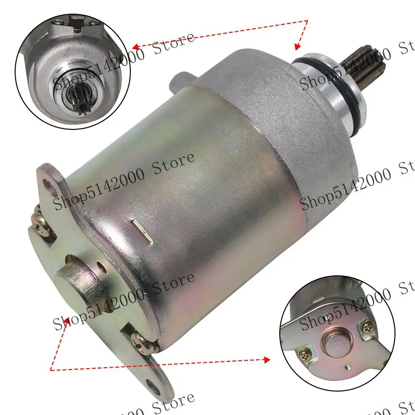 Motorino Di Avviamento Moto Per Kymco Super 8 125 Lx Mmc 4T Euro Ii 125 4T Euro Iii Agility City Come Muslimah