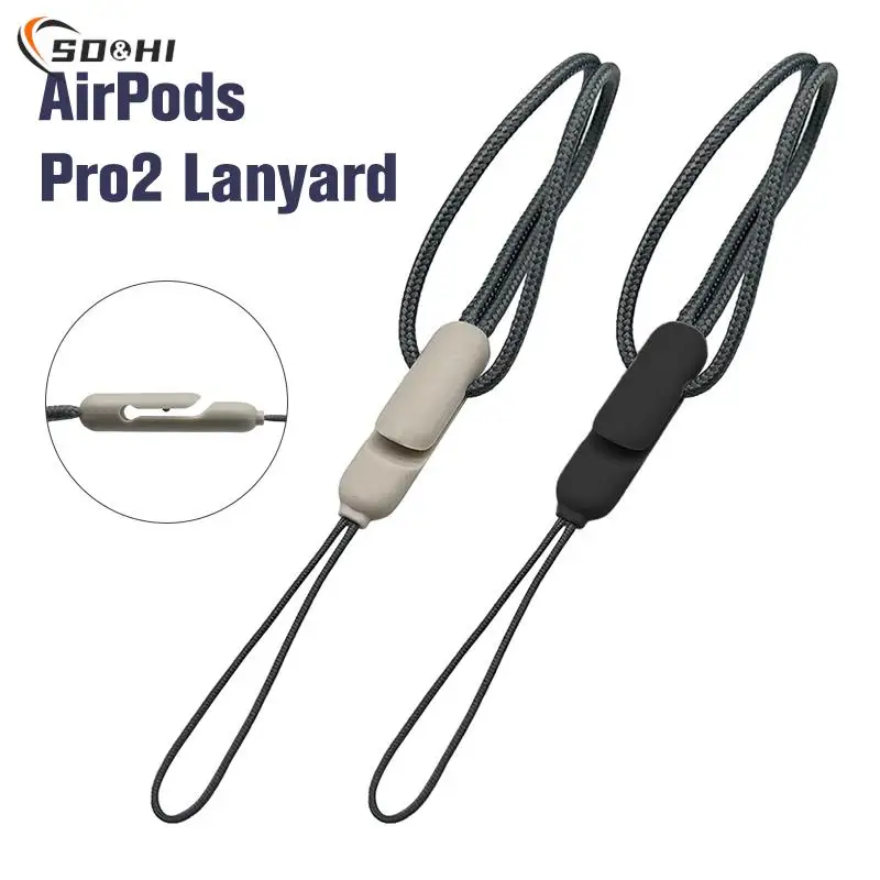 Cordino Incase Per Airpods Pro 2Nd Generation Forairpods 3 1 2 Pro Custodia Cordino Hang Rope Auricolari Cover Cordino Anti-Goccia