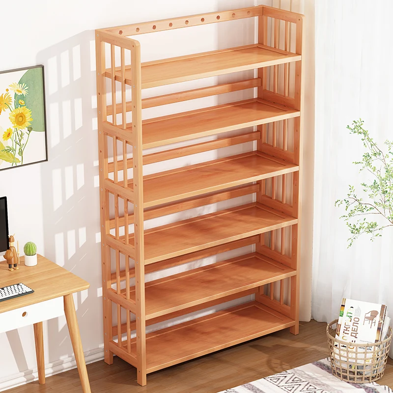 Vanity Kitchen Bookshelf Standing Nordic Libreria In Legno Libreria Storage Organizer Corner Libreria Impalcatura Mobili Yn50Bs