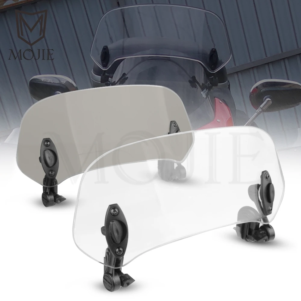 Moto Parabrezza Estensione Spoiler Parabrezza Deflettore Aria Per Nrg Power Dd Medley 125 150 4T Ie Abs Mp3 500 Lt