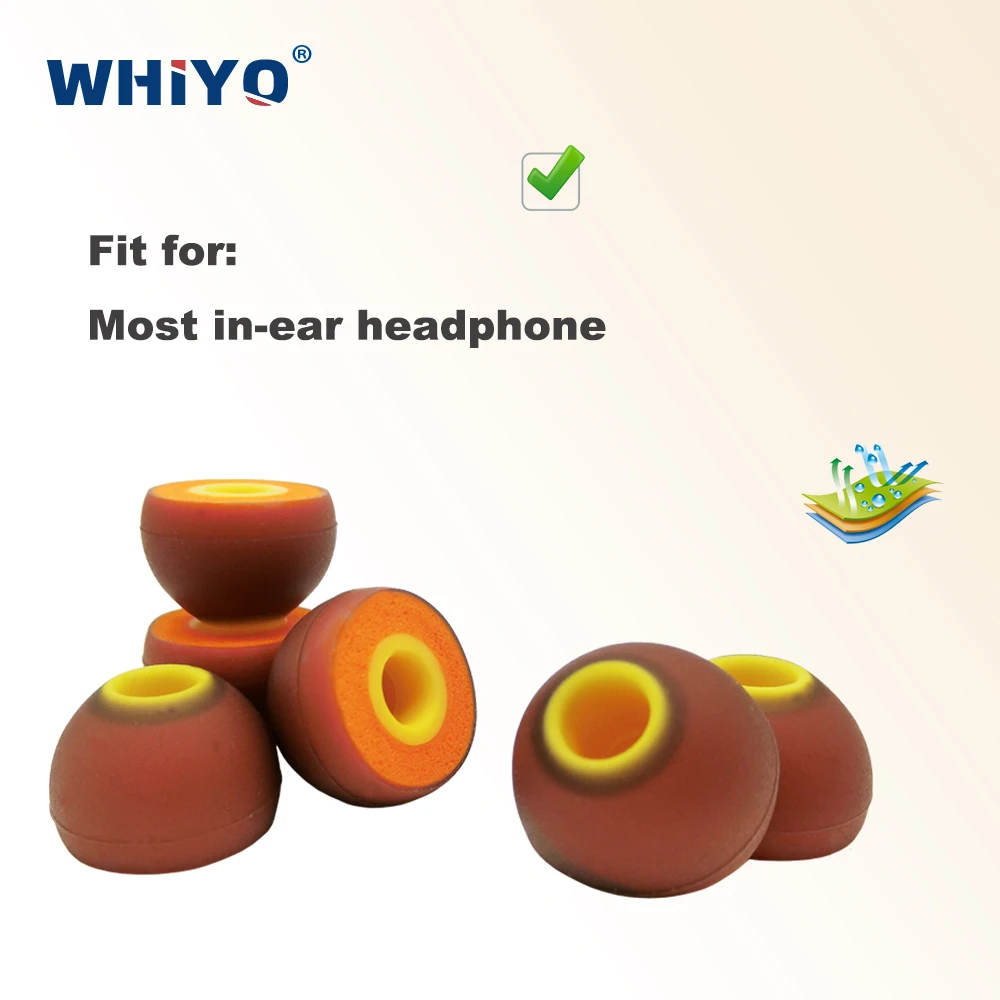 Auricolari In Silicone Di Ricambio Per Sony Xba-A1 Qoa Rosa Lady Audiosense Aq3 Schiuma Eartips