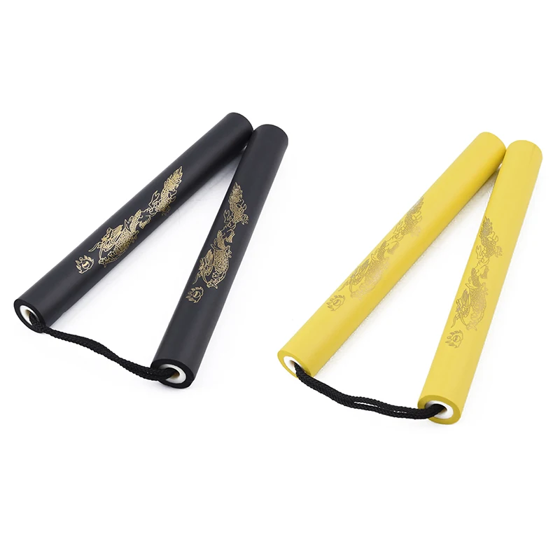 1Set Arti Marziali Schiuma Nunchakus Bambini Catene Di Corda Plastica Nunchakus Bambini Kung Fu Wushu Nunchucks Trainer Per Principianti