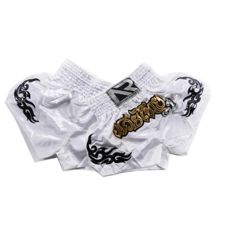 Pantaloncini Crossfit Mma Boxing Muay Thai Shorts Color Matching Stampato Wushu Sanda Rashguard Mma Sport Boxing Trunks Kickboxing