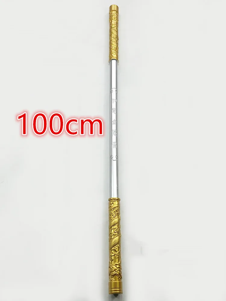 Sun Wukong Golden Cudgel Rod Arma Wushu Sticks 1:1 Cosplay Kungfu Puntelli Gioco All'Aperto Sicurezza Pu Ruolo Regalo Giocattolo Per Bambini