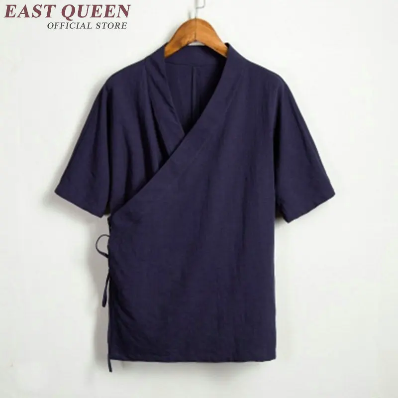 Abbigliamento Tradizionale Cinese Per Gli Uomini Di Sesso Maschile Cinese Mandarino Colletto Della Camicia Camicetta Wushu Kung Fu Vestito Cina Shirt 