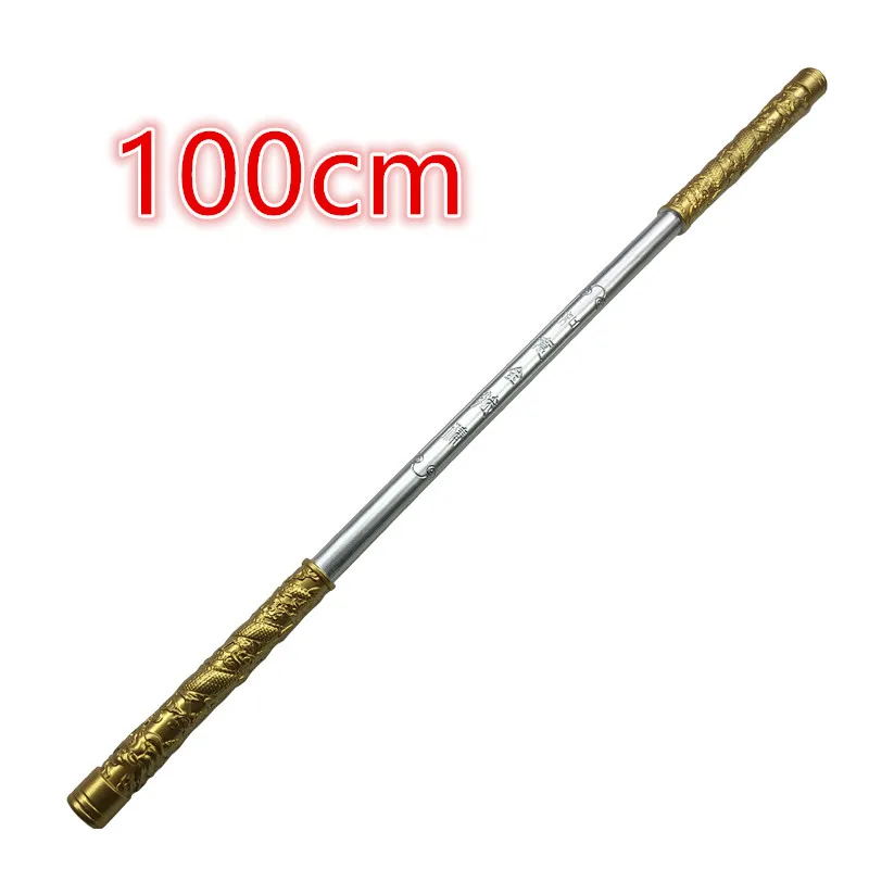 Sun Wukong Golden Cudgel Rod Arma 1:1 Wushu Sticks Cosplay Kungfu Puntelli Gioco All'Aperto Sicurezza Pu Ruolo Regalo Giocattolo Per Bambini