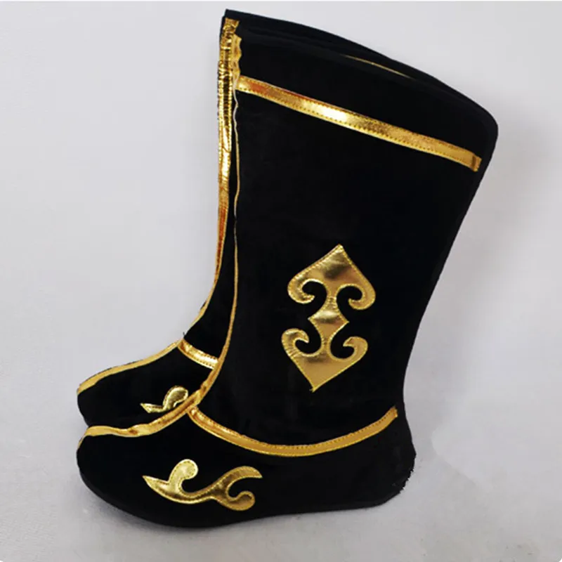 Kungfu Warrior Spadaccino Sun Wukong Mammon Cosplay Boots Drama Opera Wushu Stivali Cinesi Antiche Scarpe Hanfu