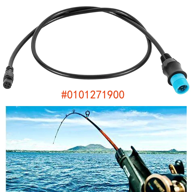 0101271900 Trasduttore Plotter Grafico Striker, Trasduttore A 8 Pin A 4 Pin Sounder Adatto Per Garmin Airmar, Echomap, Plus, Uhd, Ultra