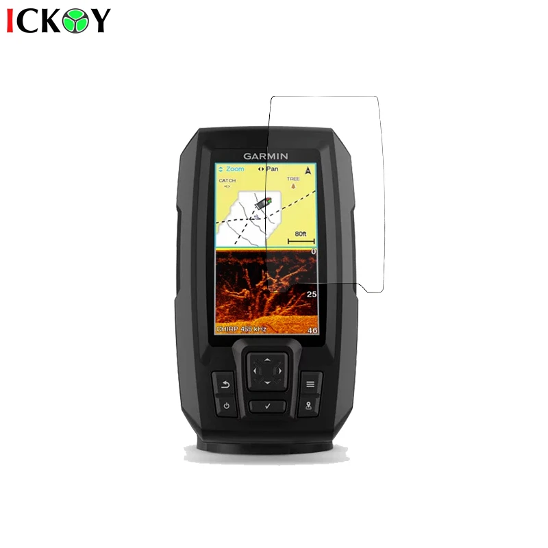 3Pcs Clear Screen Protector Cover Pellicola Protettiva Per Garmin Striker Plus 4 Plus4 Fishfinder Accessori Gps Portatili