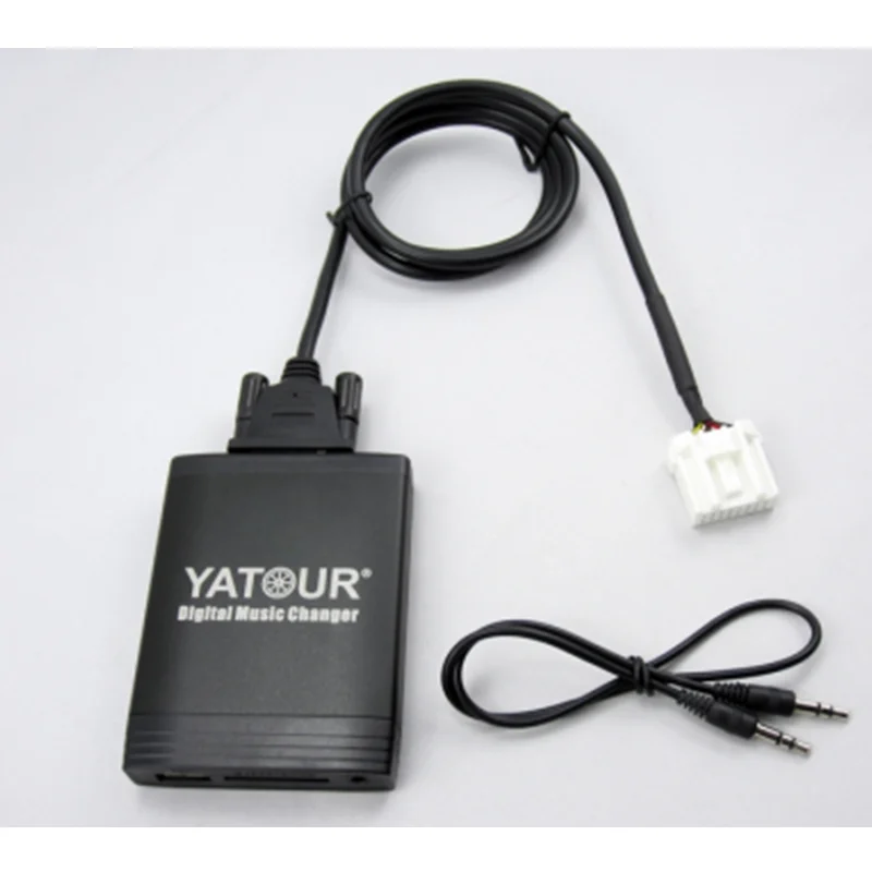 Yatour Car Mp3 Player Audio Per Mazda 2 3 6 Rx8 Cx7 Mpv Tribute Digital Music Changer Usb Sd Aux Stereo Adapter Ytm06
