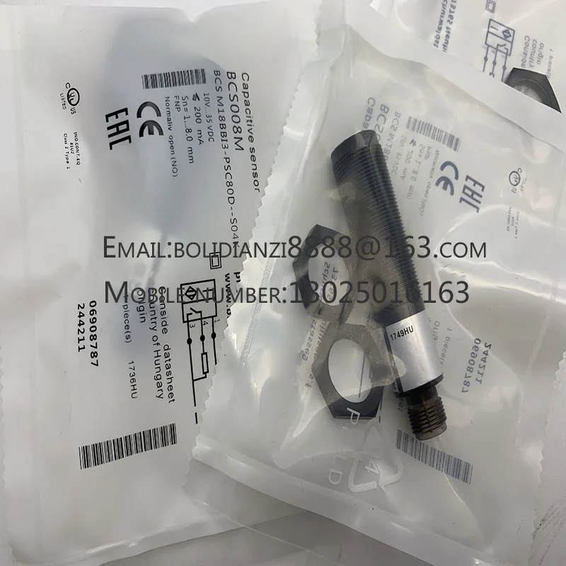 Nuovo Sensore Di Prossimità Bcs M18Bbn1-Noc80D-Ep02 Bcs M18Bbn1-Poc80D-Ep02 In Stock