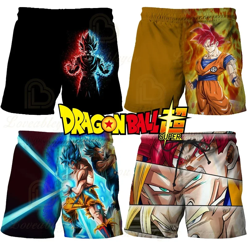 Vegeta Son Goku Pants Super Saiyan Dragon Ball Z Pantaloncini Estivi Beach Oversize Cool Breathe Men Zama Capispalla Pantaloni