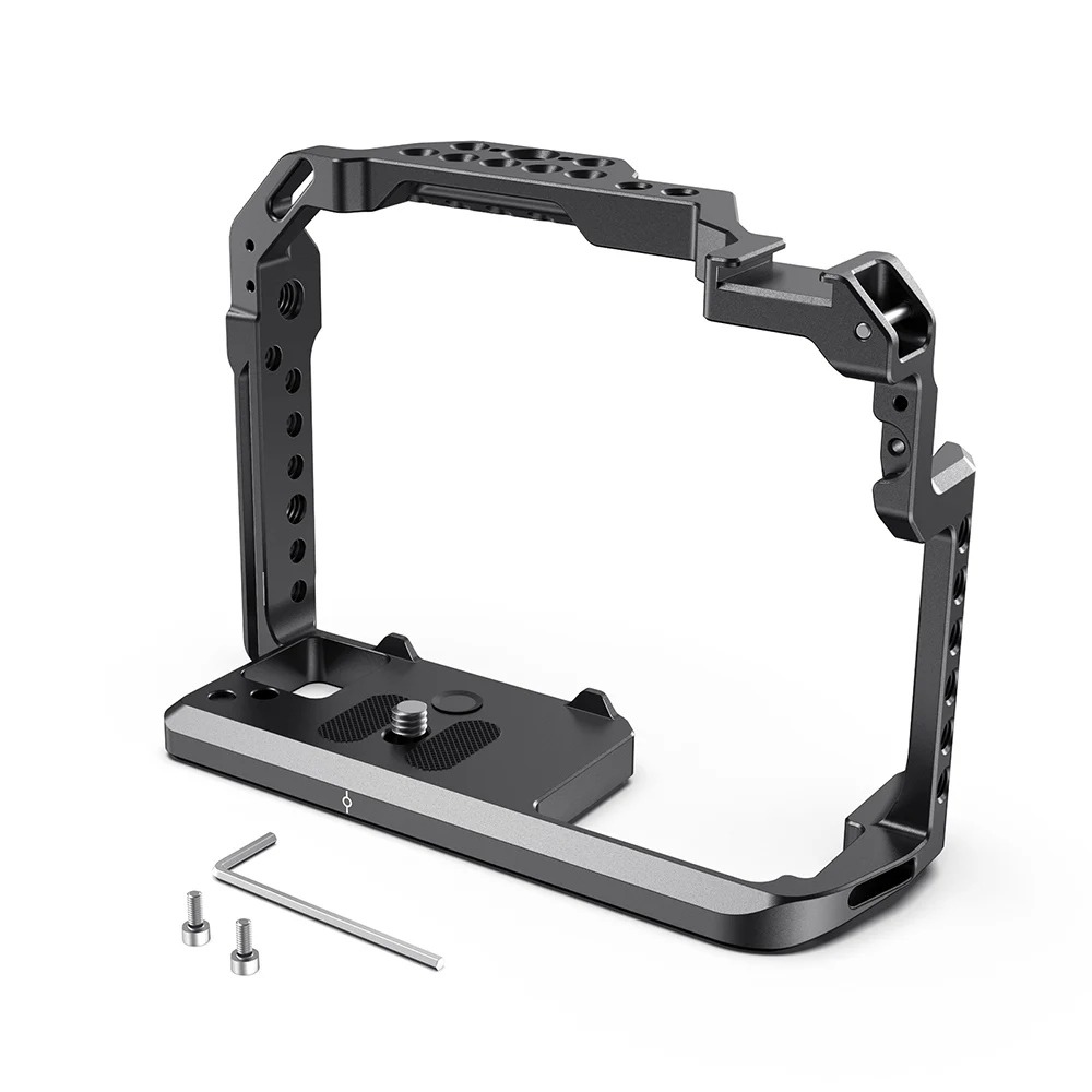 Gabbia Per Fotocamera Smallrig Dslr Gh5 Per Panasonic Gh5/Per Lumix Gh5S Con Attacco Per Slitta Fredda 1/4 3/8 Fori Filettati E Guida Nato 2646