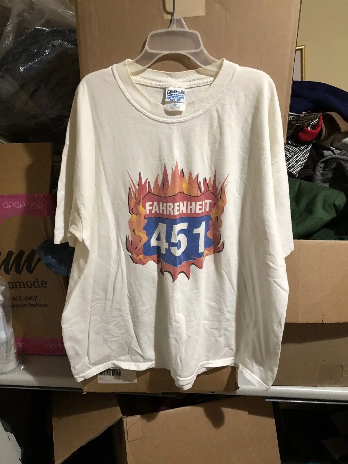 Maglietta Vintage 1995 Fahrenheit 451 Xl Nyhc Madball Sick Of It All Hardcore Punk