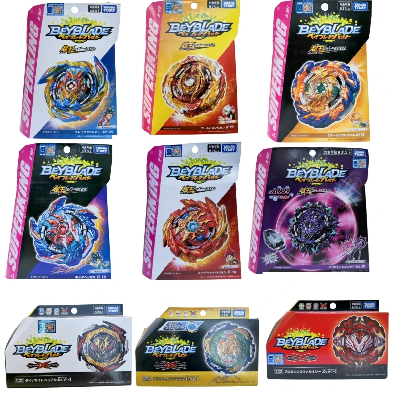 Giapponese Genuino Takara Tomy Esplosivo Spin Top Beyblade Battle Top-Modelli Multipli
