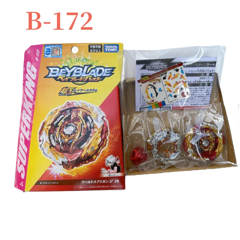 Originale Takara Tomy Beyblade Burst B172 Booster World Sprriggan. U '2B Gold Edition Original Takara Tomy Beyblade Burst B172 B
