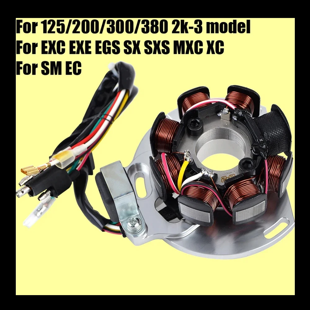 Bobina Statore Per Ktm 125 200 250 300 380 Exc Egs Sx Sxs Supermoto Mxc Sx Per Gas Sm Ec 125 200 250 Wild Hp 300 50339004200
