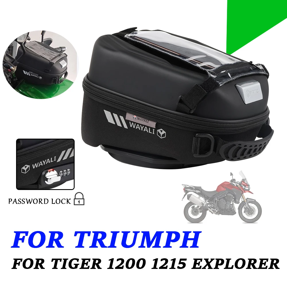 Per Triumph Tiger1200 Tiger 1200 1215 Explorer Xc Xca Xcx Xr Xrt Xrx Accessori Alpine Borsa Da Viaggio Per Serbatoio Carburante Tanklock Borsa Da Cors