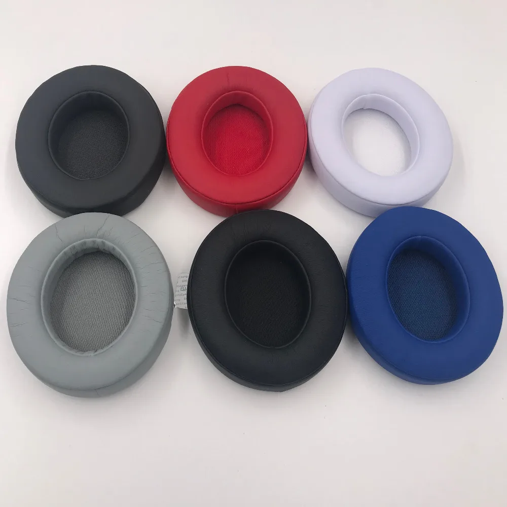 Cuscinetti Auricolari In Pelle Morbida Sostituzione Cuscino Per Monster Beats By Dr. Dre Studio 2.0 Cuffie Senza Fili 1 Paia Cuscinetti