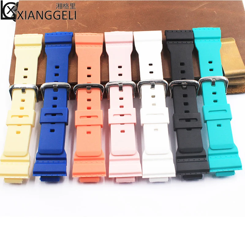 Accessori Per Orologi Cinturino In Resina Con Fibbia Ad Ardiglione 14Mm Per Casio Baby-G Ba-111 Ba-110 Ba-112 Ba-120 125 Cinturino Per Orologio Da Don