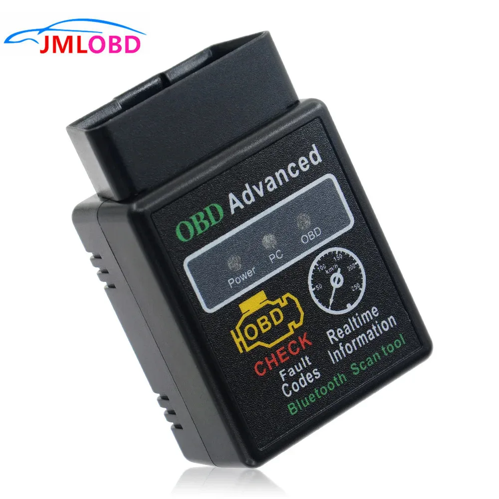 2024 Hh Obd Chip 25 K80 Versione 1.5 Elm327 Hh Obd Advanced Obdii Obd2 Bluetooth Mini Elm327 Scanner Convertitore Wireless