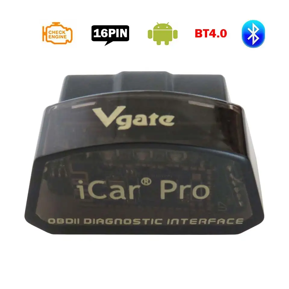 Elm327 Bluetooth Vgate Icar Pro Bluetooth4.0 Scanner Diagnostico Automatico Per Android/Ios Icar-Pro Elm 327 Obd2 Strumenti Diagnostici Per Auto