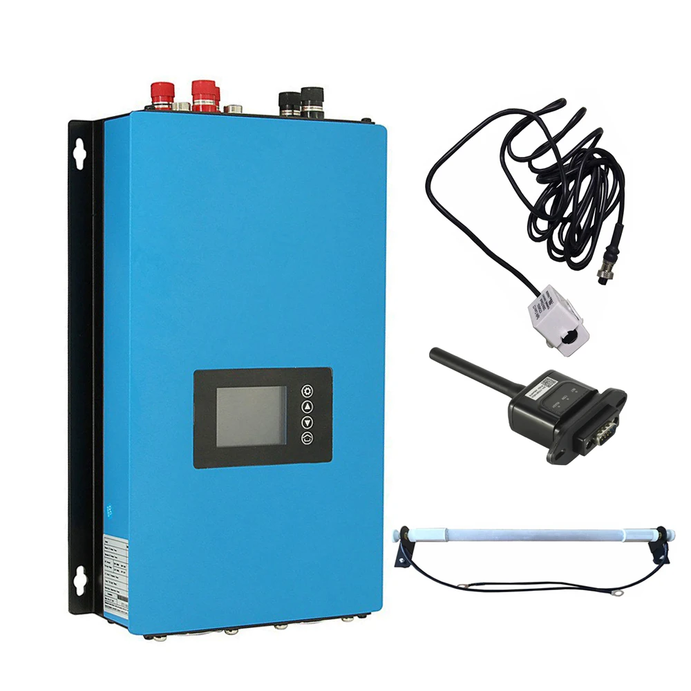 Lcd Retroilluminazione Grid Tie Inverter Per Turbina Eolica 1000W Di Seconda Generazione Di Energia Eolica Interfaccia Wifi Resistenza Di Carico Di Sc