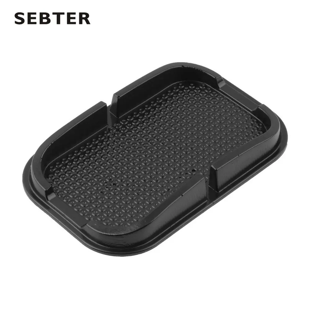 1 Pz Nero Cruscotto Auto Tappetino Appiccicoso Tappetino Antiscivolo Gadget Telefono Cellulare Supporto Gps Supporto Articoli Interni Accessori