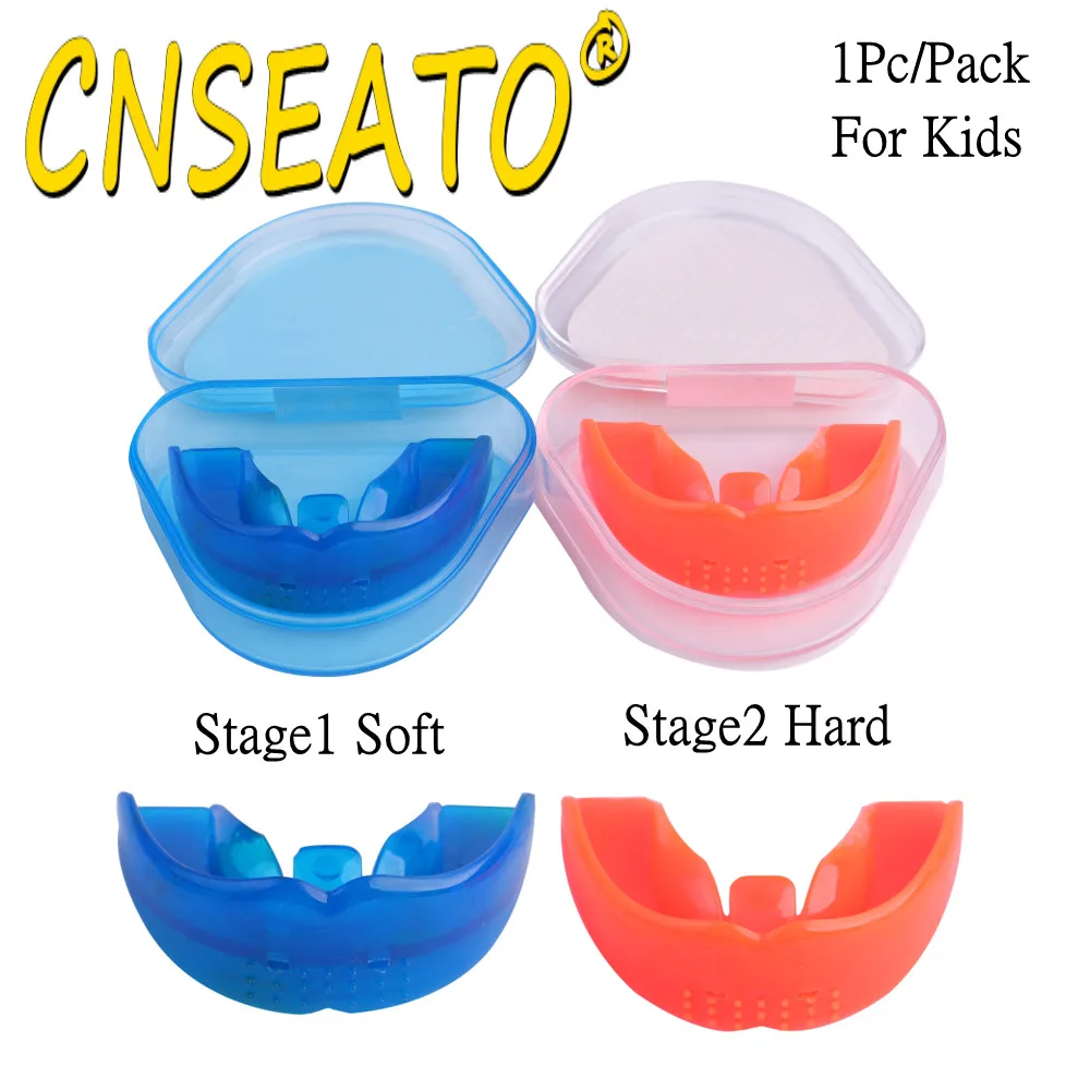 Bambini Apparecchio Ortodontico Dentale Trainer Allineamento Dei Denti Bretelle Fermo Protezione Della Bocca Contenitore Terapia Dentale Per Bambini