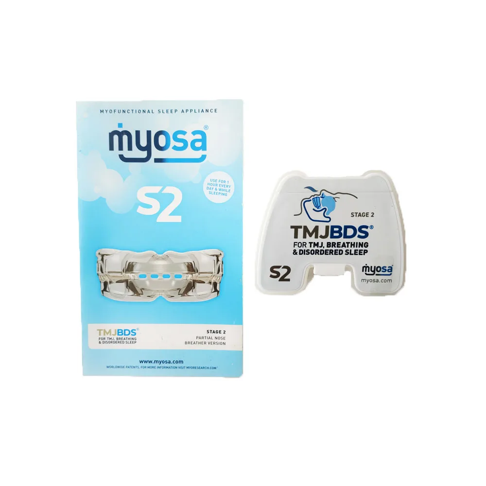Myofunctional Sleep Appliance S2/Mrc Dental Teeth Trainer S2 Per Snorers/S2 Apparecchi Intraorali In Silicone Per Sdb