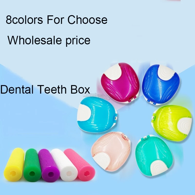 1Pc Custodia Per Protesi Dentaria Contenitore Per Vasca Da Bagno Contenitore Dentale Denti Finti Apparecchio Contenitore Protesi Scatole Di Immagazzin
