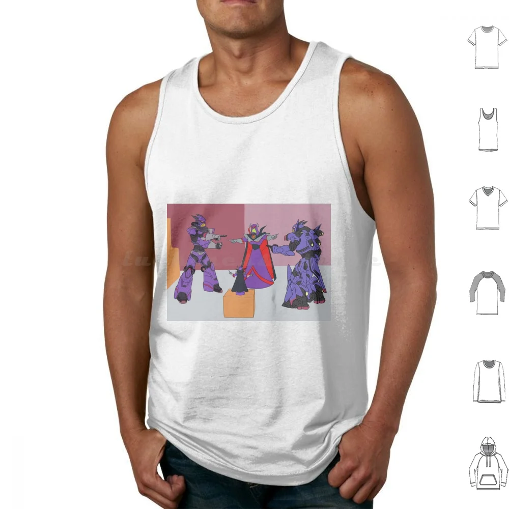 Zurg Meme Canotte Gilet Senza Maniche Zurg Evil Emperor Zurg Pixar Buzz Lightyear Of Star Command Lightyear Mirrorverse